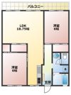 シャトー水江の間取り画像