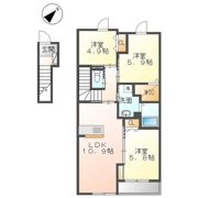 ウィスタリアの間取り画像