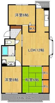 プレジデントタカヤ3の間取り画像