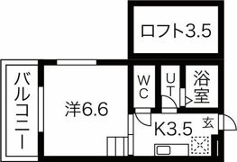 シャトーセルリアンMoriyamaの間取り画像