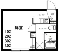 RSC西新井の間取り画像
