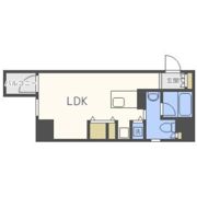 RIDGE北堀江（旧ルクレ北堀江）の間取り画像