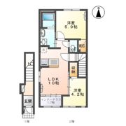 パデシオンⅢの間取り画像