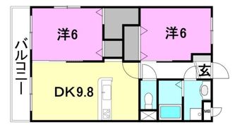 Prime Cortの間取り画像