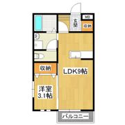 シャンスパレスZの間取り画像