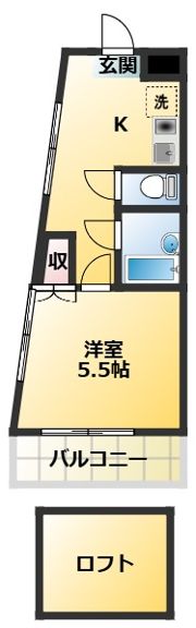 第二白亜館の間取り画像