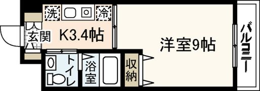 アプレックス出汐の間取り画像