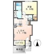 ソアール小土の間取り画像