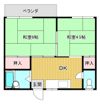 コーポ香住の間取り画像