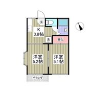 コスタル杉田の間取り画像