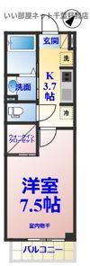 グランメゾンⅡの間取り画像