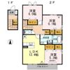 ラフィーネ双葉 A棟の間取り画像