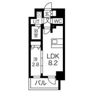 ファステート難波ヴィラントの間取り画像