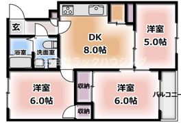 カルチェ・ダムールC棟の間取り画像