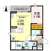D-Grande常盤町の間取り画像