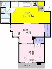 第5常葉コーポの間取り画像
