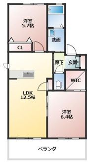 メルシーの間取り画像