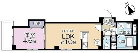 Green Garden YOTSUYAの間取り画像