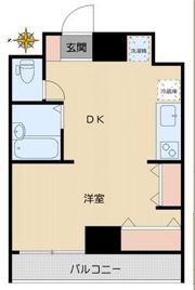 迦葉三鷹マンションの間取り画像