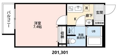 Jeunesse5（ジュネスファイブ）の間取り画像