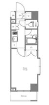 パレステュディオ新宿パークサイドの間取り画像