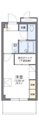 レオパレス浦添の間取り画像