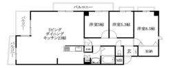 ロイヤルメゾン岩崎町の間取り画像