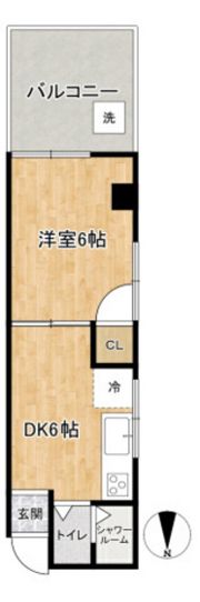 第五光ビルの間取り画像