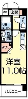サウスガーデン清水東の間取り画像