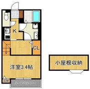 ブランシェ三萩野の間取り画像