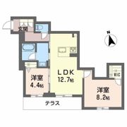 アンティーム（Intime）の間取り画像