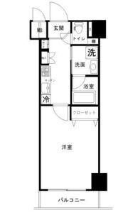 グリフィン横浜・山下公園弐番館の間取り画像