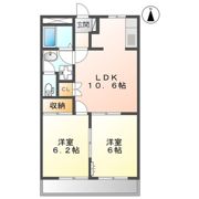 エトワール若草の間取り画像