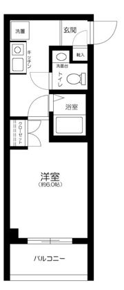 ザ・ハウス中野坂上の間取り画像