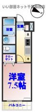 AQUE14の間取り画像