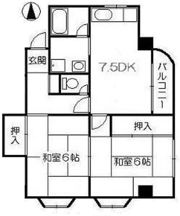 千足金広ビルの間取り画像