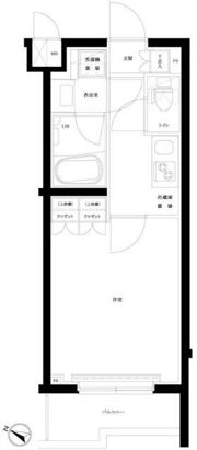 ルーブル板橋泉町弐番館の間取り画像