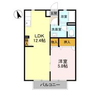 サニーコート Cの間取り画像