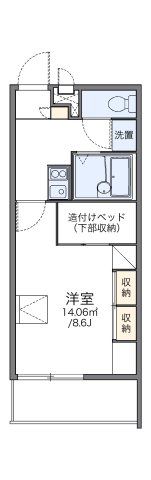 レオパレスPoemの間取り画像