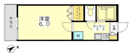 メゾンドソレイユの間取り画像