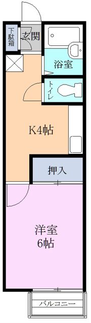 ニューシティ今之浦の間取り画像