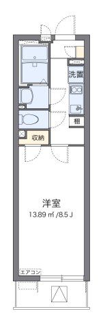 クレイノコンフォールの間取り画像