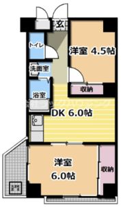 エリータ守口の間取り画像