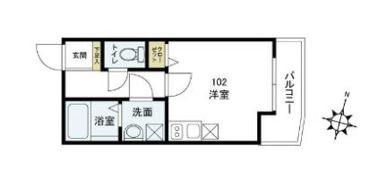 グランディール睦町の間取り画像