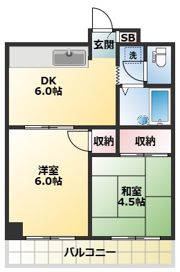 ル・ブランシェの間取り画像