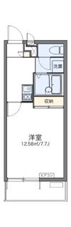 レオパレスグランディ朝日の間取り画像