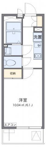 レオパレスエクセランの間取り画像