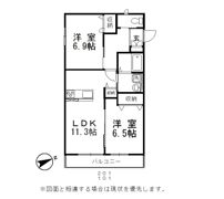 グランドソレイユⅢの間取り画像