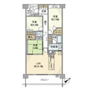 サンマークスだいにちフォレストコートC棟の間取り画像