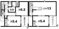 エクセレント ガーデン エストの間取り画像